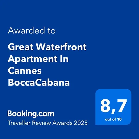 Great Waterfront In Boccacabana Apartament Cannes